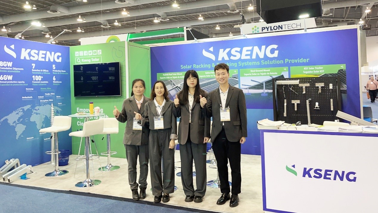 Kseng Solar Exhibits its Newly Launched Solar Racking Solutions at